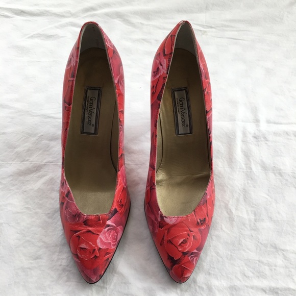 VTG Versace Rose Heels, EU39 - Picture 3 of 11